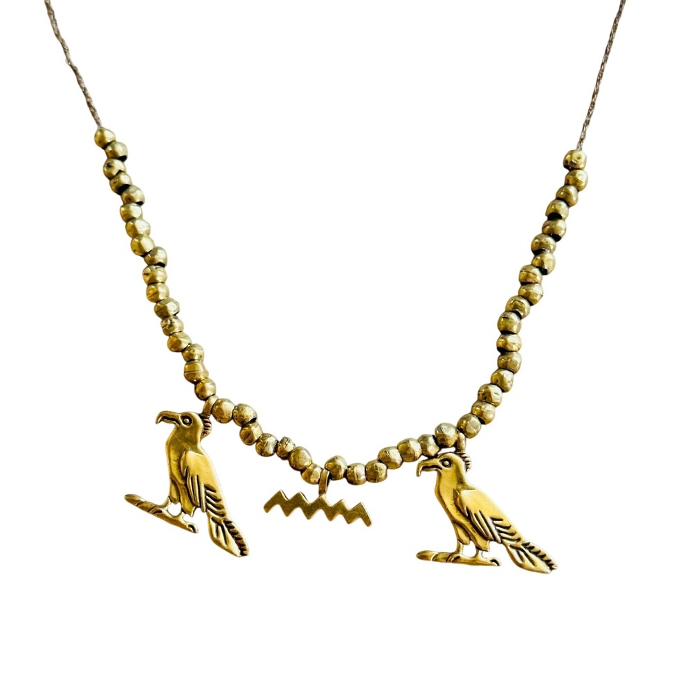 VTG MMA Metropolitan Museum of Art Egyptian Necklace Treasures of Tutankhamun